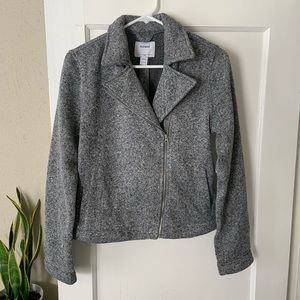Size S Old Navy knit moto style jacket